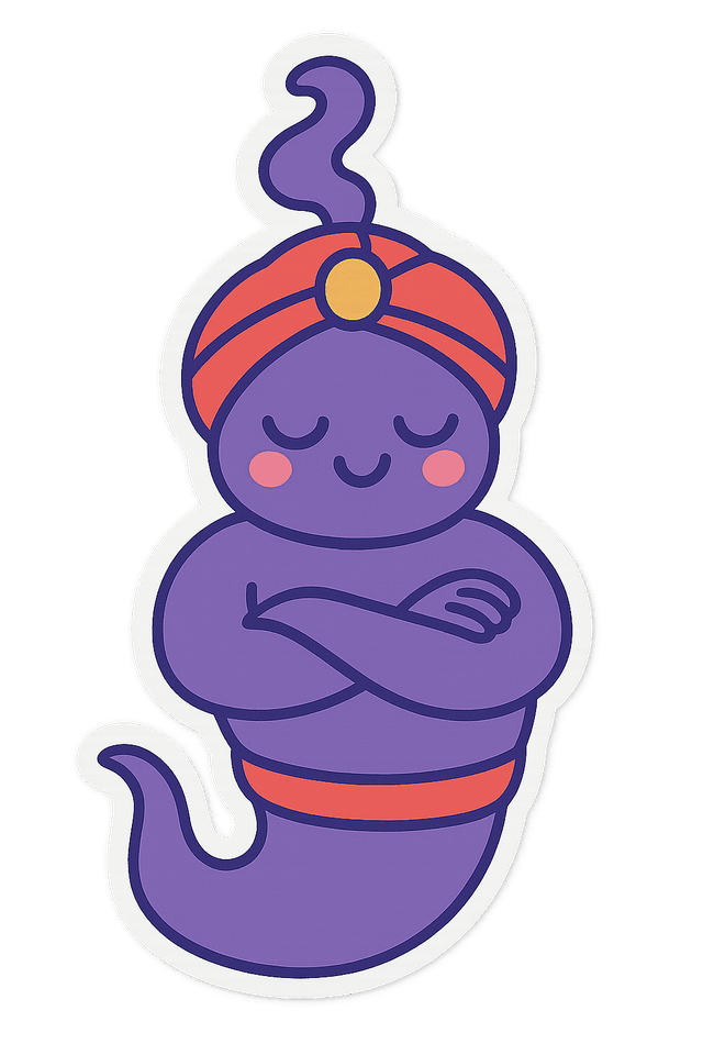 Genie sticker